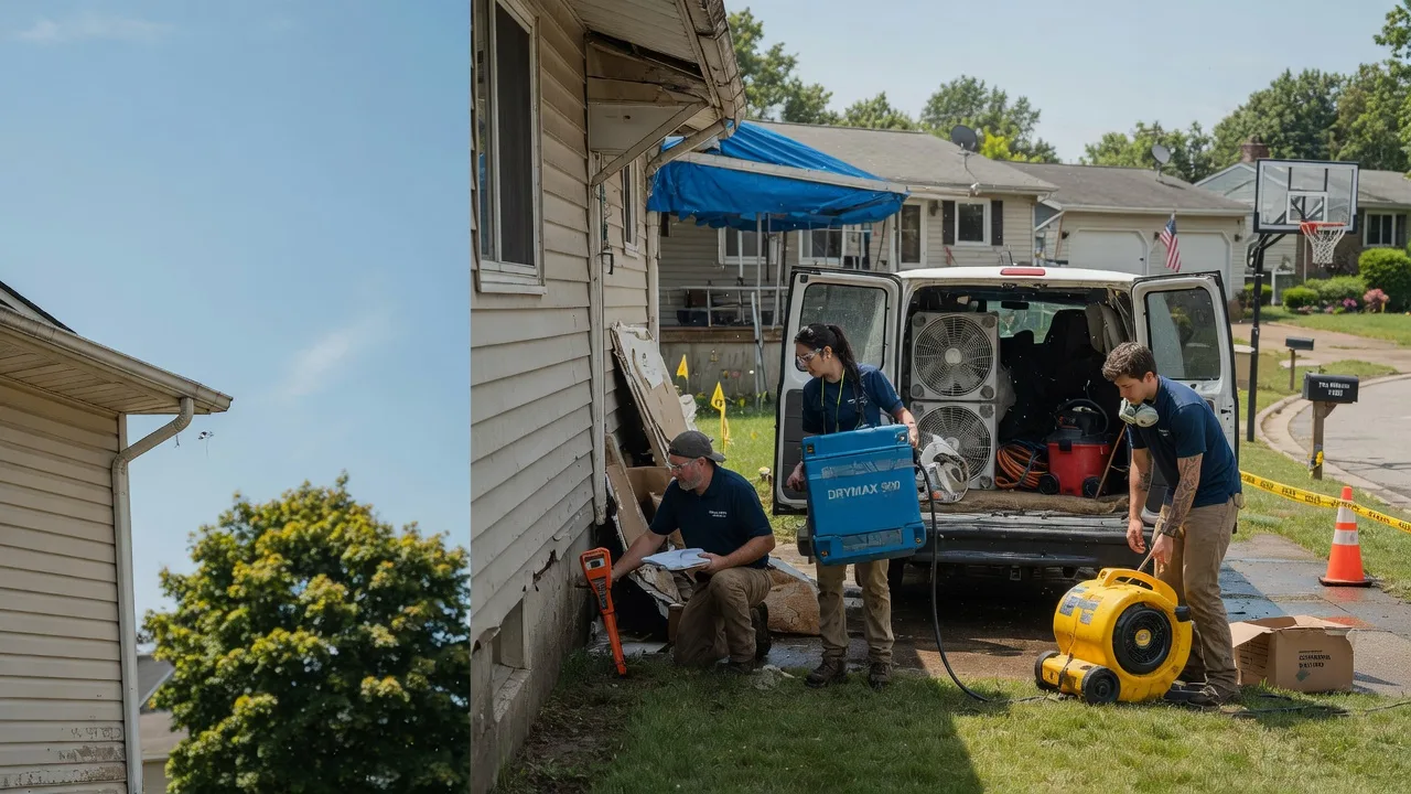 Ceiling Leak Cleanup in Le Raysville, PA near me